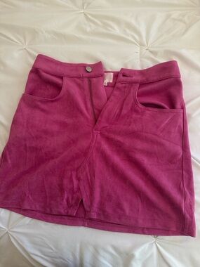 Dee Elly Pink Mini Skirt XS